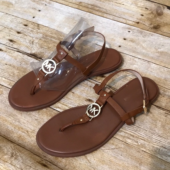Michael Kors Shoes - Michael Kors Thong T-Strap Ankle Strap Sandal 9